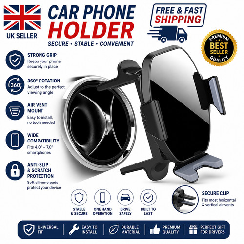 Car phone holder - holder, for